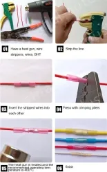 BHT2blue-Heat Shrink Terminals