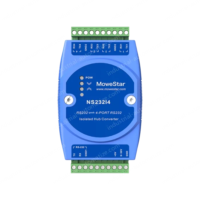 4xRS232 Isolated HUB Converter
