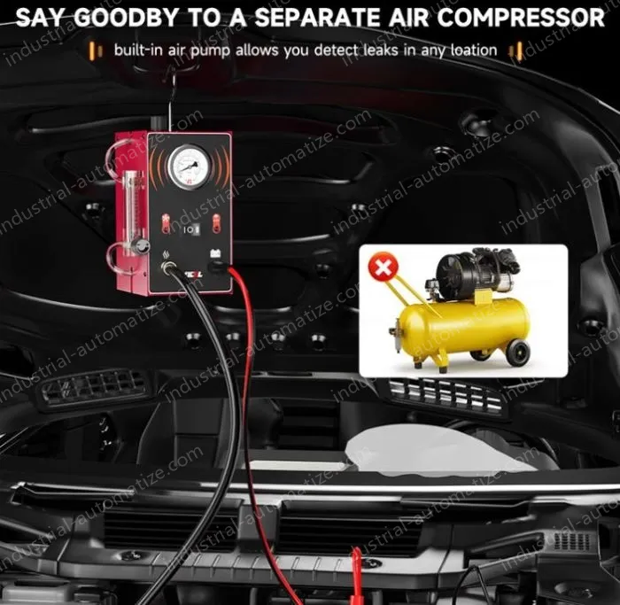 ANCEL S300 Automotive Smoke Leakage Instrument 12V Smoke Generator EVAP Pipeline Leakage Location Analyzer