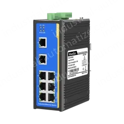 8 Ports 10/100M T(x) Din-Rail Managed Industrial Ethernet Switch