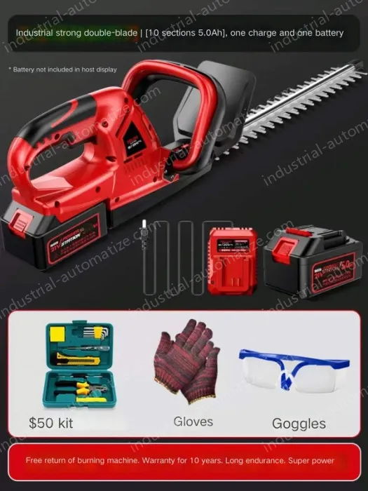 Industrial powerful double-edged 10-cell 5.0Ah one battery and one charge