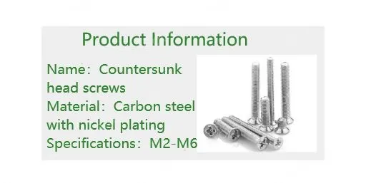 Electronic screws M1.4*5