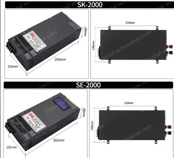 High-power switching power supply 2000W 220V