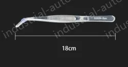 Stainless steel tweezers Curved round head (304 models) 18cm
