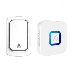 Long distance battery free self generating wireless doorbell, no need for punching or wiring, can set partition ringtones