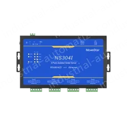4 Ports RS485/422 Serial to 100M Ethernet Opto-isolated Server