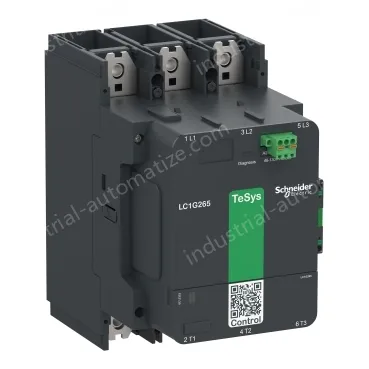 LC1G330EHEN Contactor, high power, TeSys Giga, standard version, 3 pole/NO, AC-3 <=440V 330A, 48-130VAC/DC coil