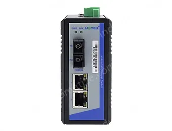 UOTEK 2-Port 100M Network Fiber Optic Transceiver