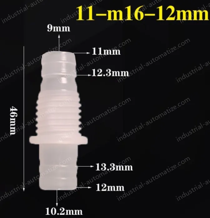 11-M16-12-Feed-through plastic connectors
