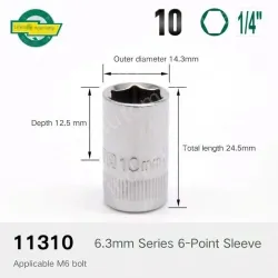 Dumbo-10mm-6.3mm series 1/4-11310