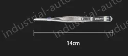 Stainless steel tweezers Straight round head (304 models) 14cm
