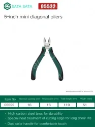 5 inch diagonal pliers 05522