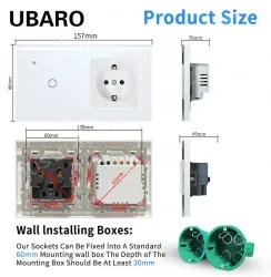 Smart socket TY-157-BB001Y-U-T