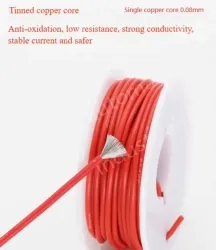 Silicone high temperature cable 24AWG Pesimis