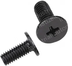 Carbon steel thin head screws M6*30*12