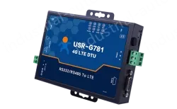 An industrial router with serial port