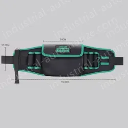 The waist bag can hold a mobile phone with a thickened flip cover