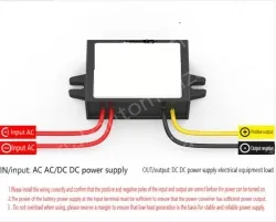 AC to DC power converter transformer step-down module regulator AC24V36V turn DC12V 3A small aluminum shell