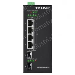 Layer 2 management of ring network industrial boost PoE switches