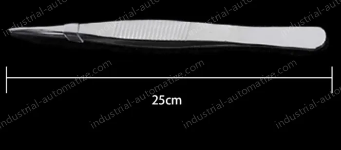 Stainless steel tweezers Straight tip (thick) 25cm