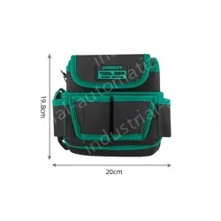 Multi-slip pocket belt bag with flap