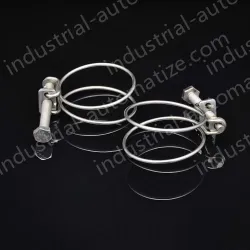 Double steel wire hose clamp 201 material 15-18*2 [wire diameter]