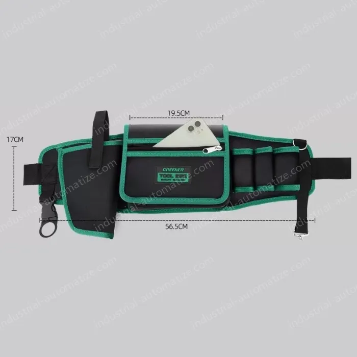 The waist bag can hold mobile phones and electric drills 1680D wear-resistant models