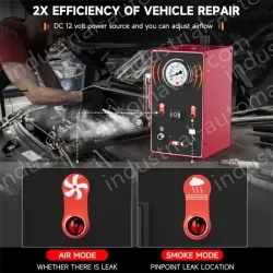 ANCEL S200 Automotive Smoke Leak Detector Pipeline Leakage Analyzer Tester EVAP System Diagnostic Tool