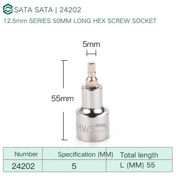 Dafei 5mm with a total length of 55mm-24202