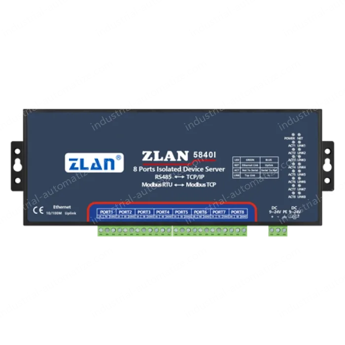 Isolated 8 Ports Serial Device Server