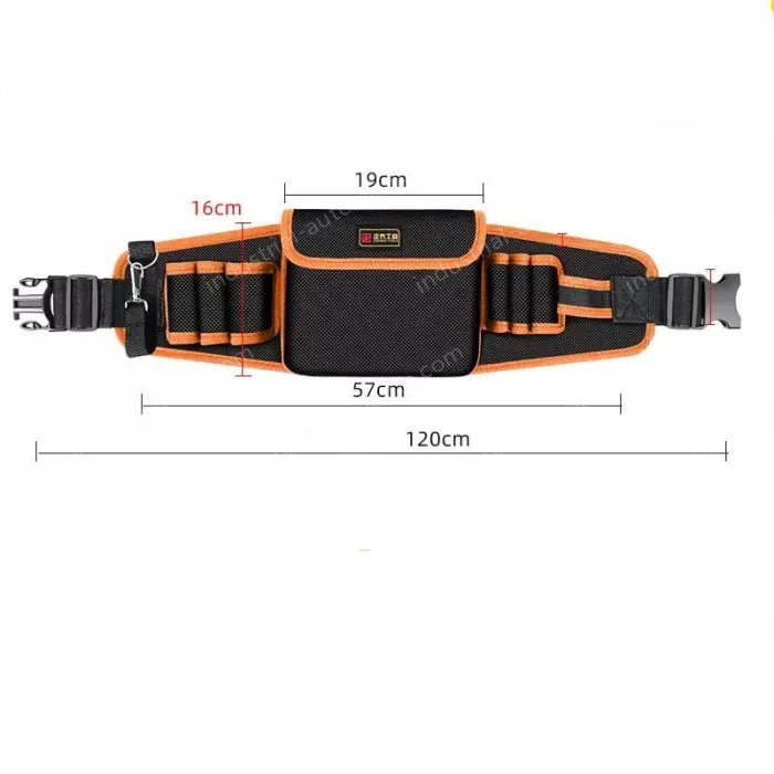 Orange padded tool belt bag Medium bag