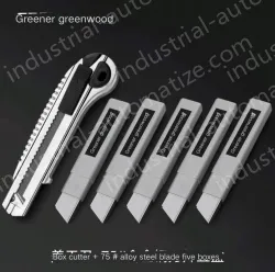 55 pieces of high-quality five-shot continuous + alloy blades