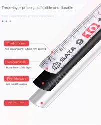 ABS drop resistance - 5 meters - ruler width 19mm-91314A