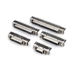 SCSI Connector Series 180 Degree PCB Board-to-Board Servo 50-PIN Headers