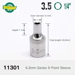 Xiaofei-3.5mm-6.3mm series 1/4-11301