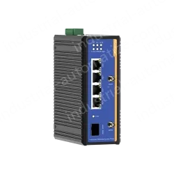 1 Port Gigabit SFP + 4 Ports Gigabit RJ45 Din-Rail Dual Band Wi-Fi6 Wireless Router