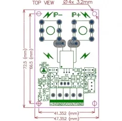 AC-DC buck module: 220V to 5V 700MA isolating switching power supply module With solder pins