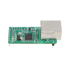 Low-cost serial-to-Ethernet module
