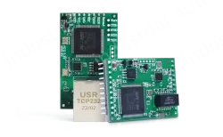 Dual-serial/triple-serial Ethernet module