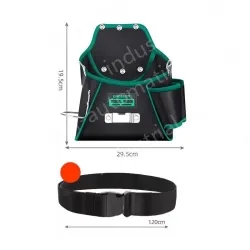 H model: 8 slip pockets/1 hanging ring/1 buckle+belt