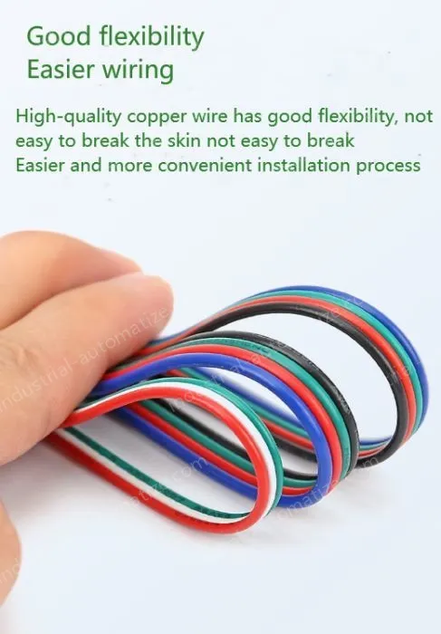 LED light connecting cable 26AWG*8 and (7/0.12TS)