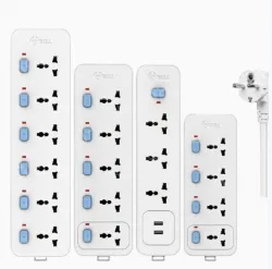 European standard split control 6 jack
