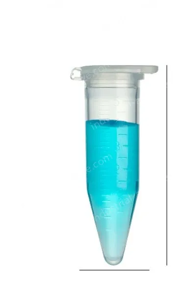 100 5ml centrifuge tubes (culet bottom with cap).