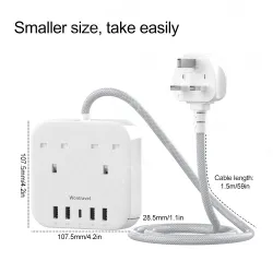 New Type C UK Power Strip
