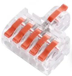 The terminal block is high-power, PCT snap-and-crimp, ULTUV assembly, and the dome is fastened quickly Speed wire connectors
