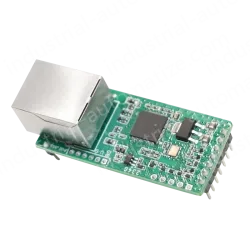 Low-cost serial-to-Ethernet module