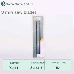 93411/3 Piece Mini Saw Blade 6"