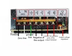 AC 220V to DC transformer 12V 40A 480w