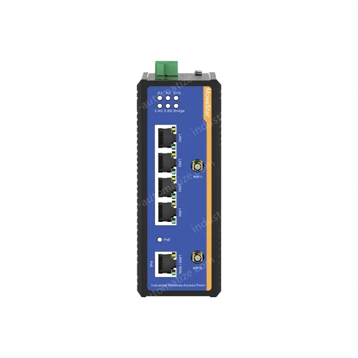 5 Ports Gigabit RJ45 Din-Rail Dual Band Wi-Fi6 Wireless Router