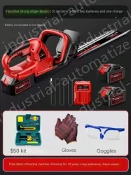 Industrial powerful single-edged 10-cell 5.0Ah two batteries and one charger